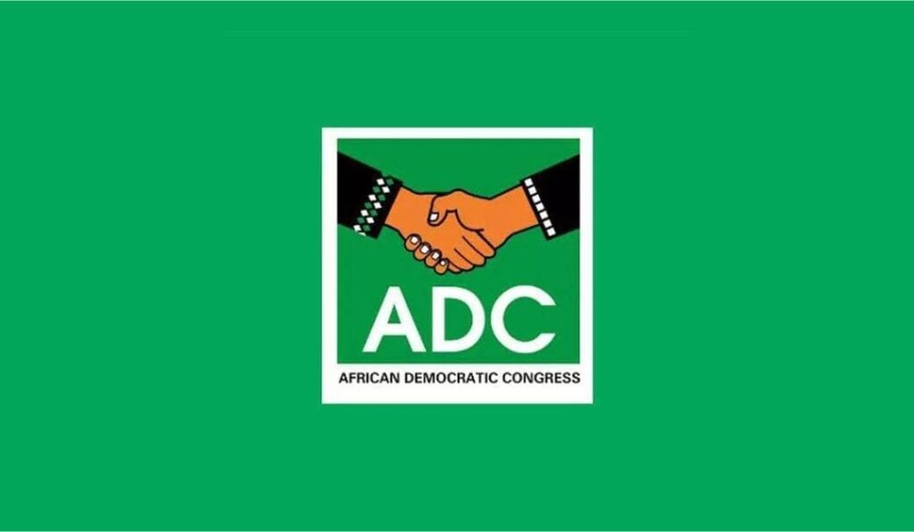 ADC Leadership Crisis Deepens as Rival Factions Petition INEC to Drop David Mark, Aregbesola ADC LOGO BIG