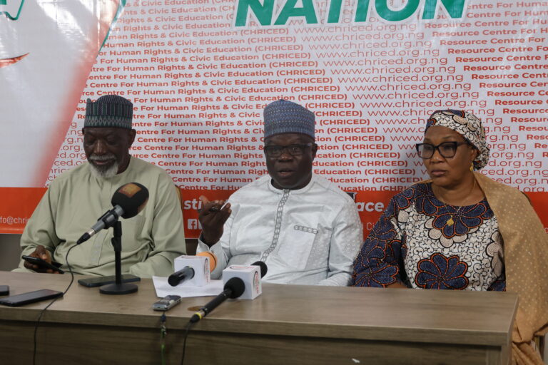 2025: CHRICED Criticises Governance Excess, Tasks Tinubu To Implement Oronsaye Report CW2A4718