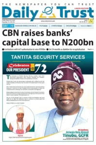 DAILY TRUST DAILY TRUST