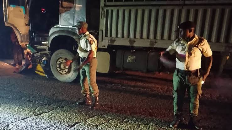 Five Killed as Dangote Truck Crashes into Tricycle in Ogun Dangote Truck new