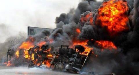 Driver, Motor Boy Burnt To Death In Tragic Tanker Explosion Explosion 2
