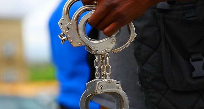 Police Arrest 10 Suspected Ritualists Over Organ Harvesting HANDCUFF