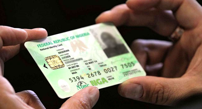 Banks To Issue New National ID Cards Not NIMC – FG ID CARD