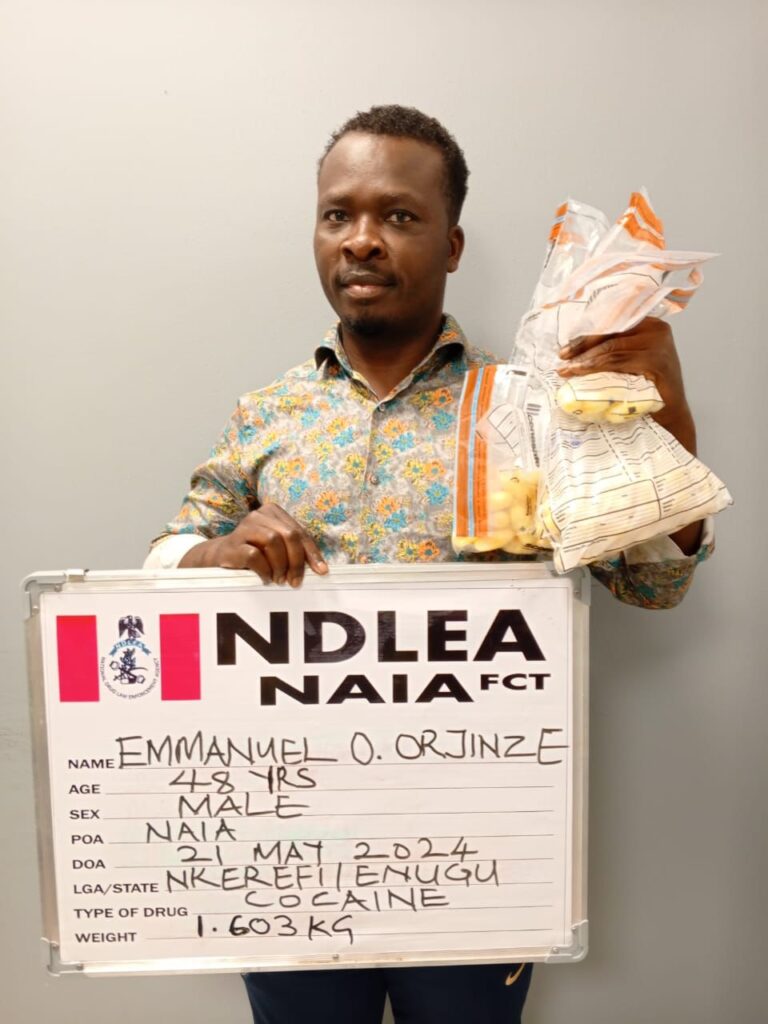 Paris-bound Businessman Excretes 111 Wraps Of Cocaine IMG 20240526 WA0003