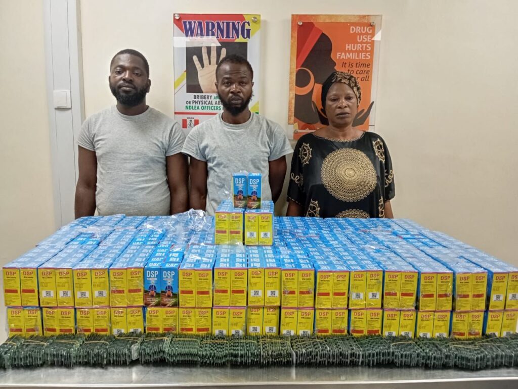 VIDEO: NDLEA Arrests Auto Parts Dealer Over UK-Bound Opioids, Cocaine In Custard IMG 20240915 WA0002