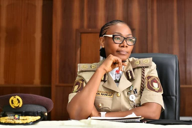 Tinubu Extends Immigration CG’s Tenure Despite Retirement Date, Gives Reason Immigration boss Kemi Nandap 2