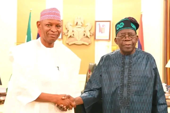 Kano Governor Meets Tinubu, Pushes For Federal Support On Mega Projects KANO GOV AND TINUBU