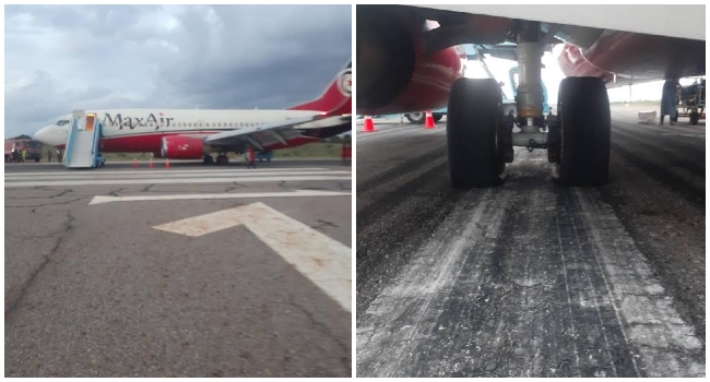 How Max Air Aircraft Crash Lands At Kano Airport MAX AIR