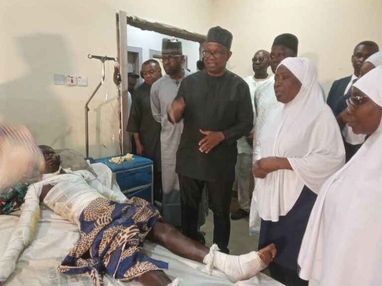 PHOTOS: Obi Visits Victims Of Kano Mosque “Horrific” Attack OBI VISIT