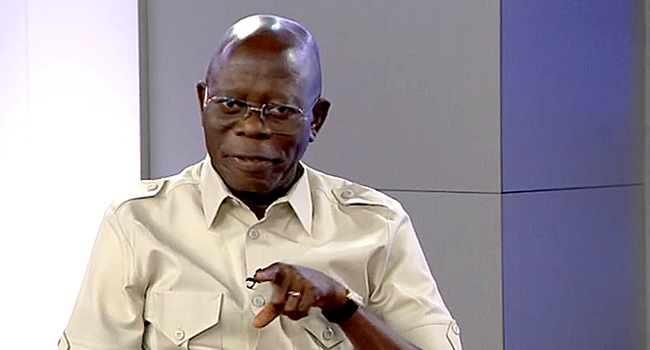 Oshiomhole Breaks Silence Over Son’s Appointment As Commissioner Oshiomhole