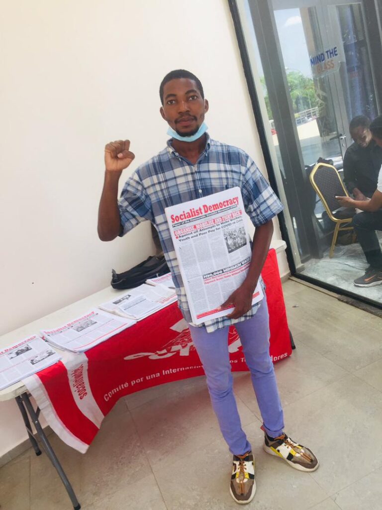BREAKING: DSS Arrests Protest Leader At Midnight In Abuja PROTESTER LESDER ABUJA