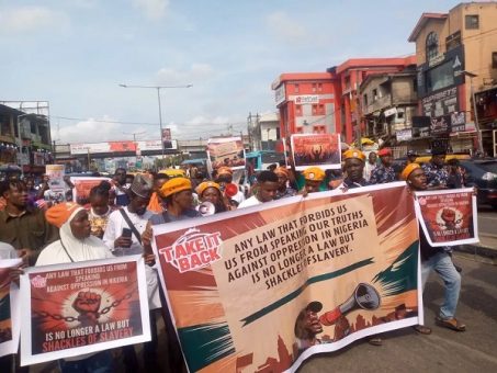 Protesters Defy Police Warnings in Abuja And Lagos, Dispersed with Teargas in Rivers Protesters today