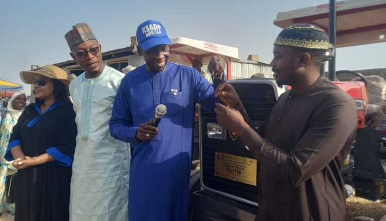 KSADP, Sasakawa Roll Out Tractors, Others in Statewide Agricultural Boost SASAKAWA REPORT