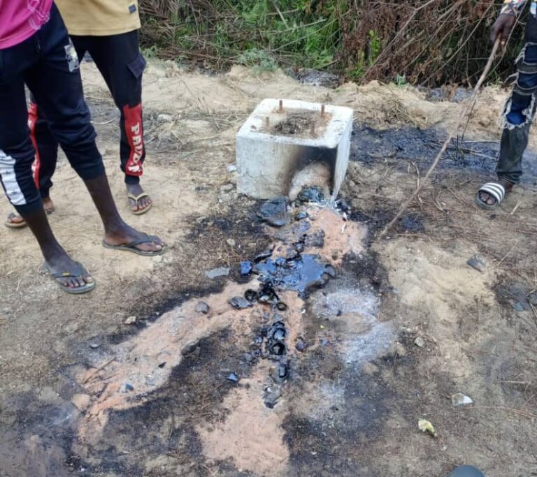 How Solar Streetlight Thieves Electrocuted In Bayelsa SOLAR STREETLIGHT VICTIMS