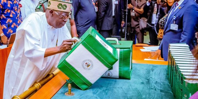 BREAKING: Tinubu Increases 2025 Budget From ₦49.7trn To ₦54.2trn TINUBU BUDGET PRESENTATION
