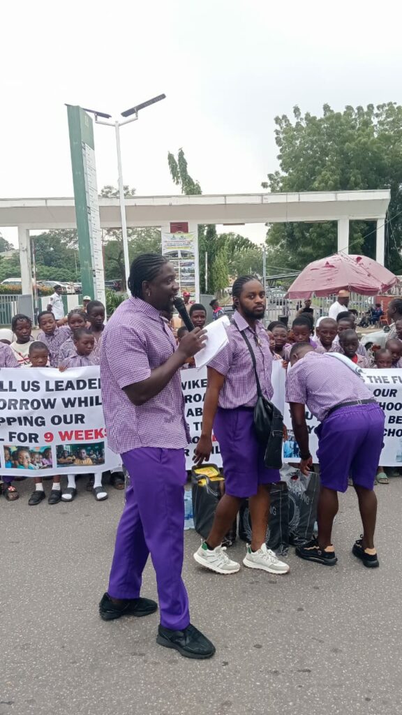 Strike: VDM Leads Protest At FCT Minister’s Gate, Issues 7-Day Ultimatum VDM