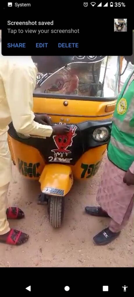 Kano Begins Crackdown On Tricycle Riders Displaying Indecent Posters WhatsApp Image 2025 04 16 at 4.46.49 AM (1)