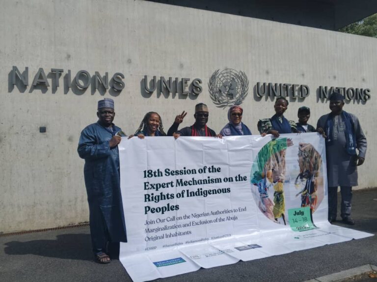 Abuja Original Inhabitants Face Extinction, CHRICED Tells UN Body In Switzerland WhatsApp Image 2025 07 14 at 4.33.26 PM