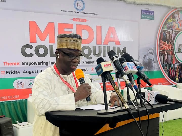 CHRICED, FCT Indigenous Groups Demand Justice At Media Colloquium WhatsApp Image 2025 08 10 at 1.15.00 PM