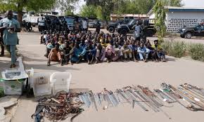 Kano Police Arrest 41 Suspects, Recover Weapons, Drugs In Statewide Raids kano crime